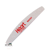 Пилка для ногтей Heart Half 100/150